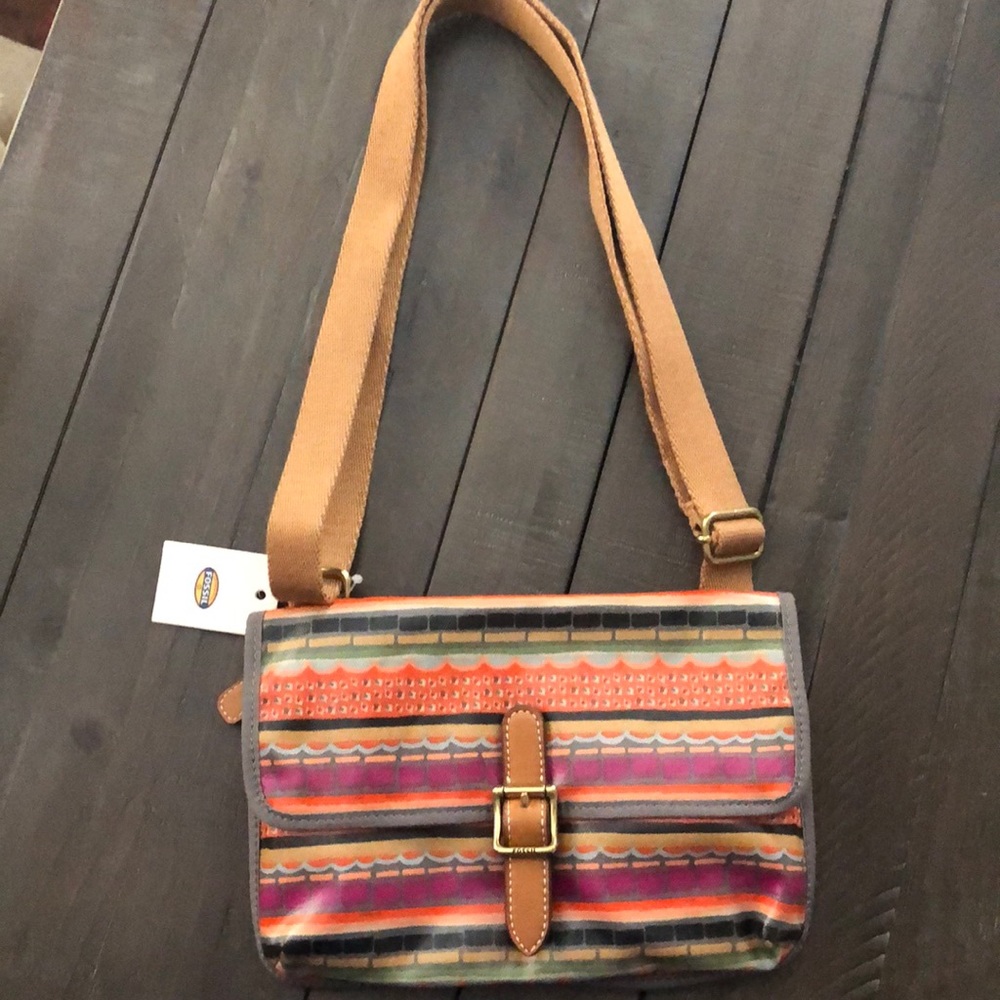 Fossil mini crossbody purse